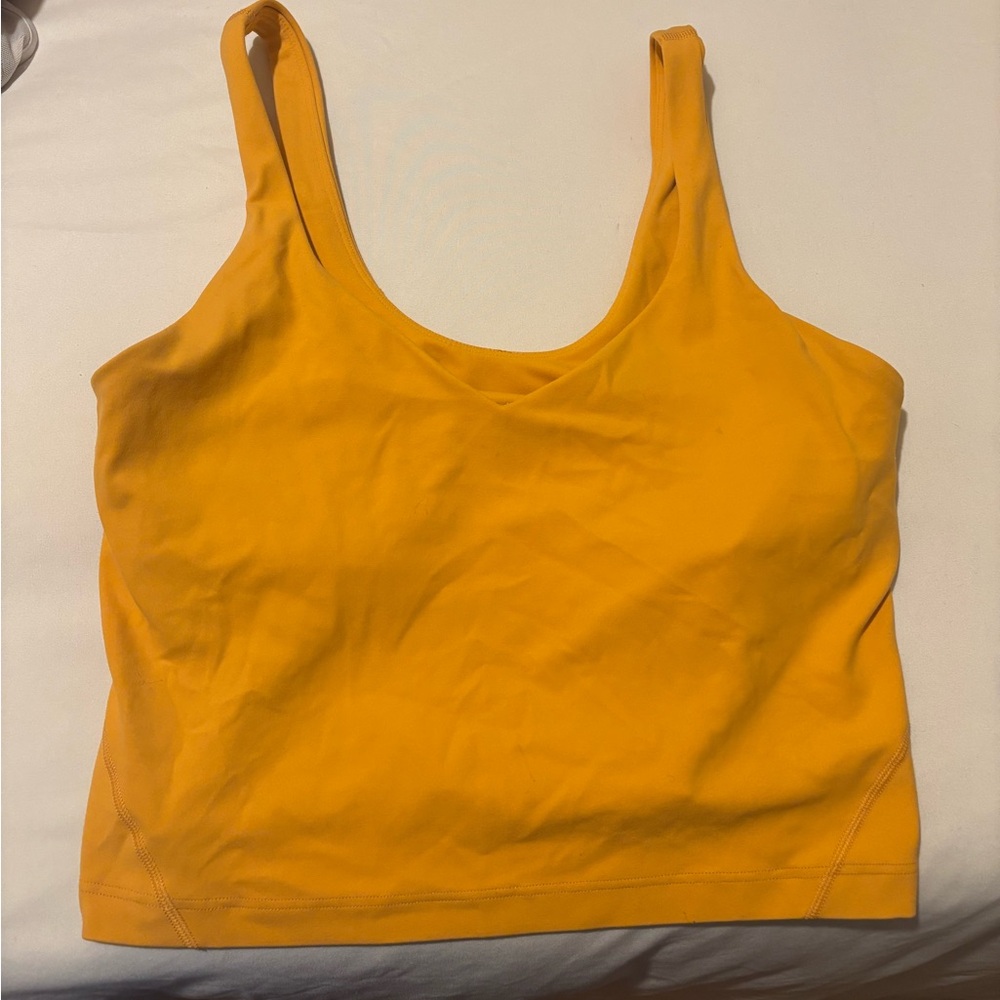 Lululemon orange align tank
